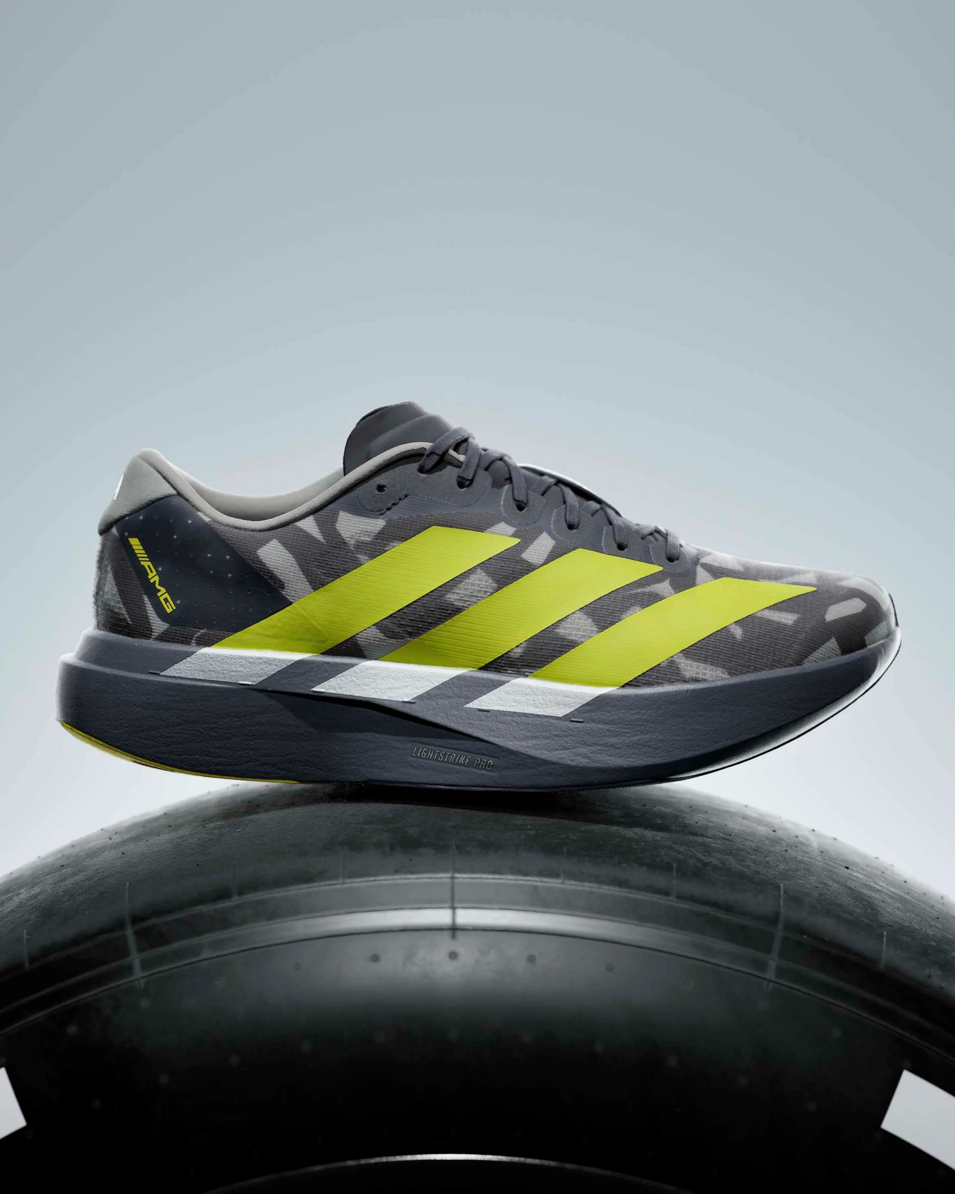Adizero AMG Evo SL Shoes Grey - Image 3