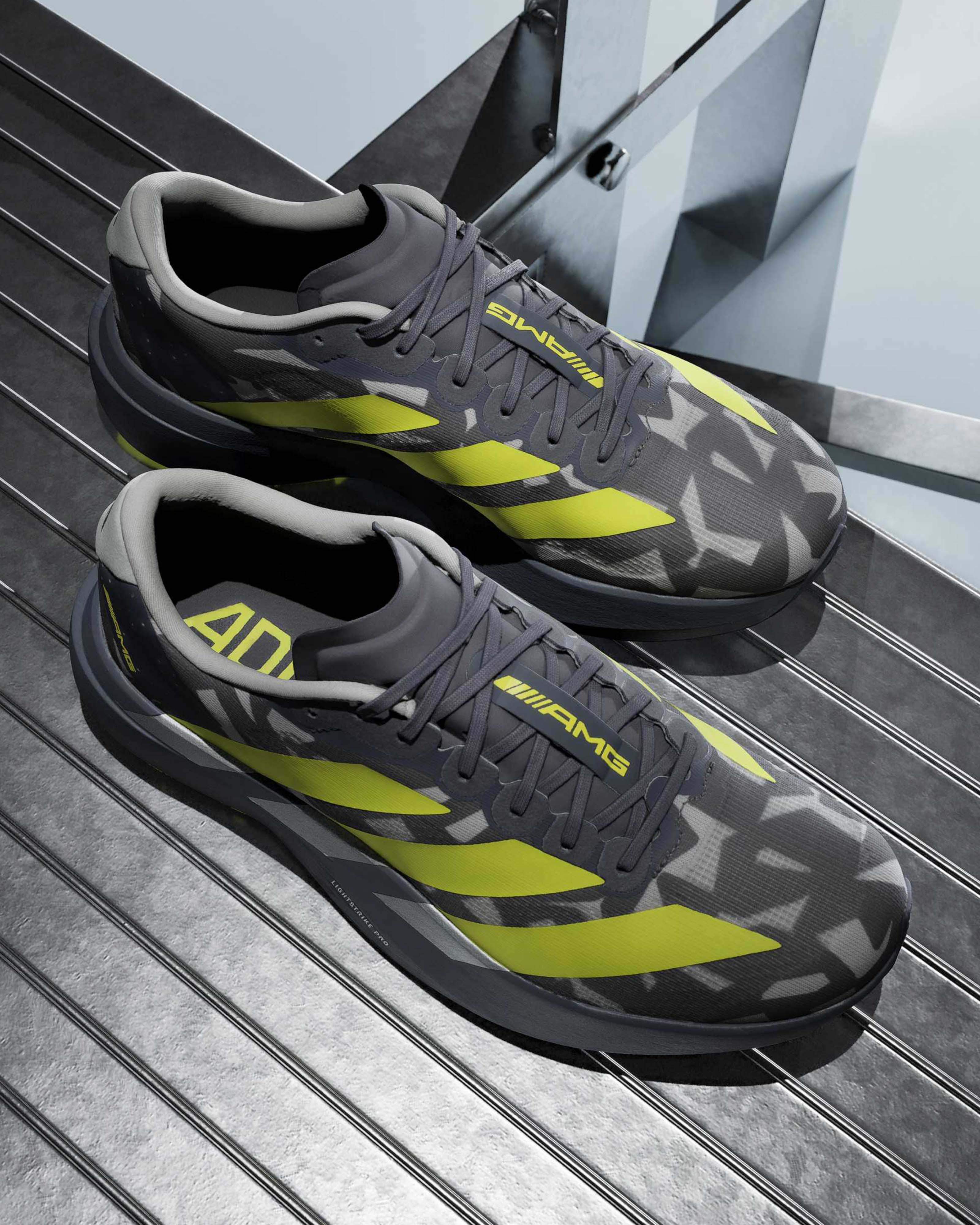 Adizero AMG Evo SL Shoes Grey - Image 7