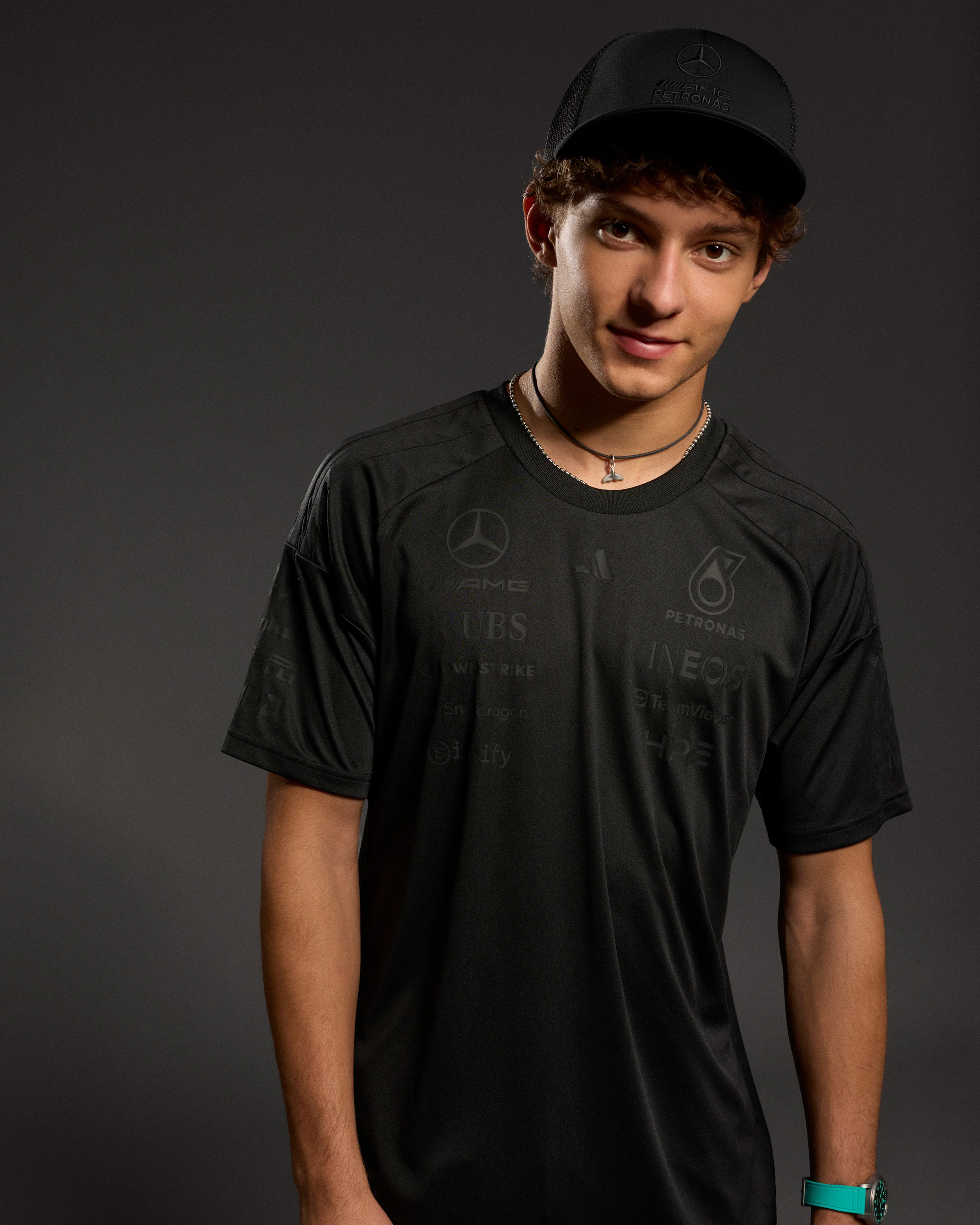 Mens 2026 Lights Out Team Driver Tee Black - Image 2