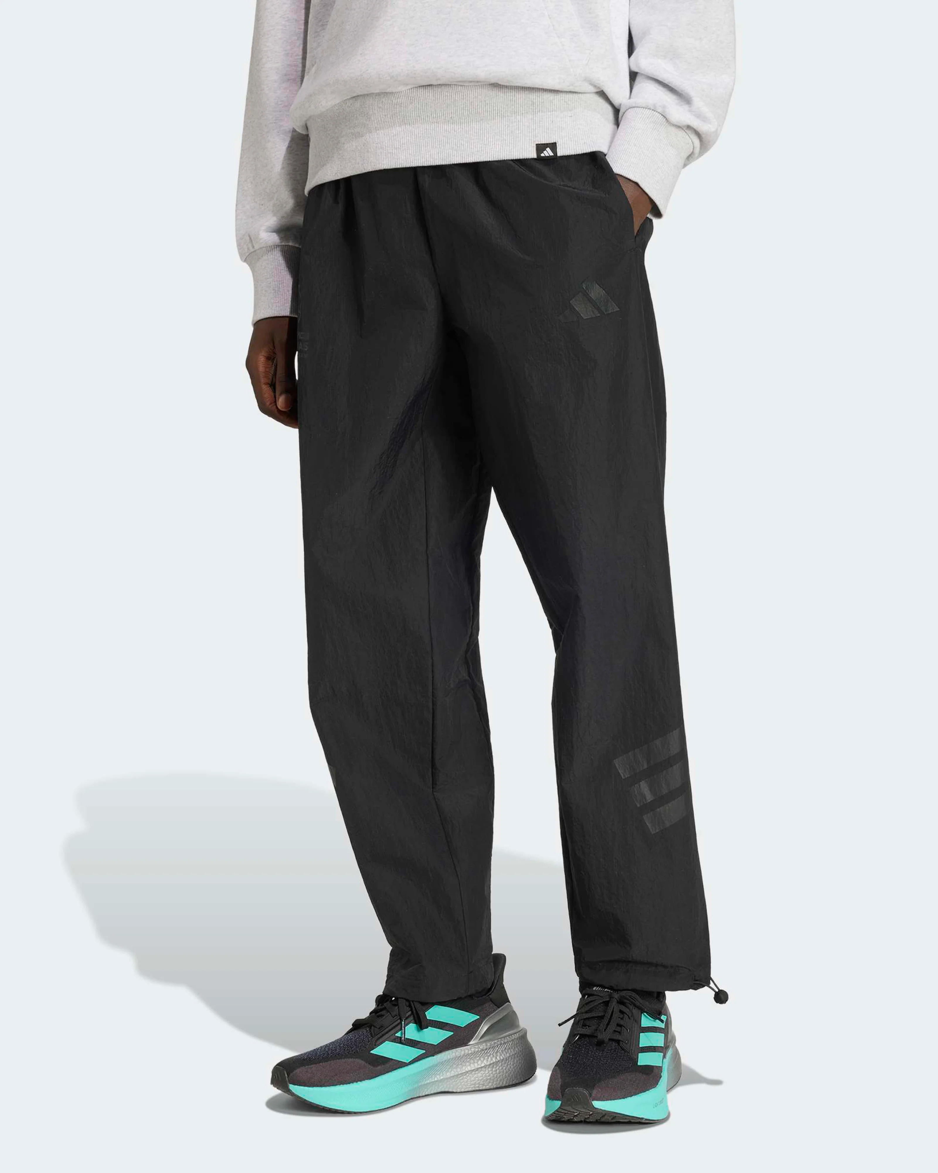 Mens Lights Out Woven Pants Black