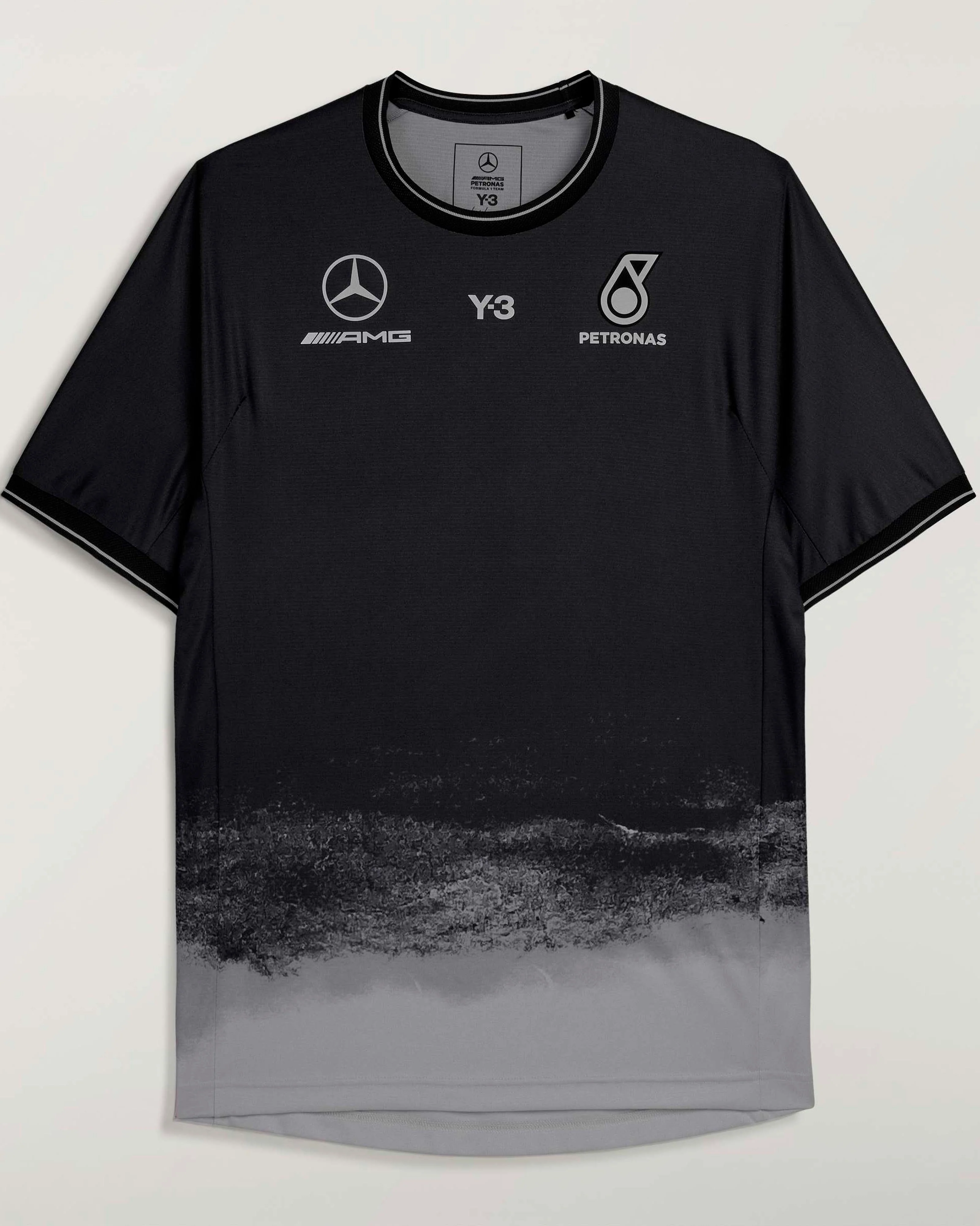 Y-3 Short-Sleeve Mechanics Tee Black - Image 8