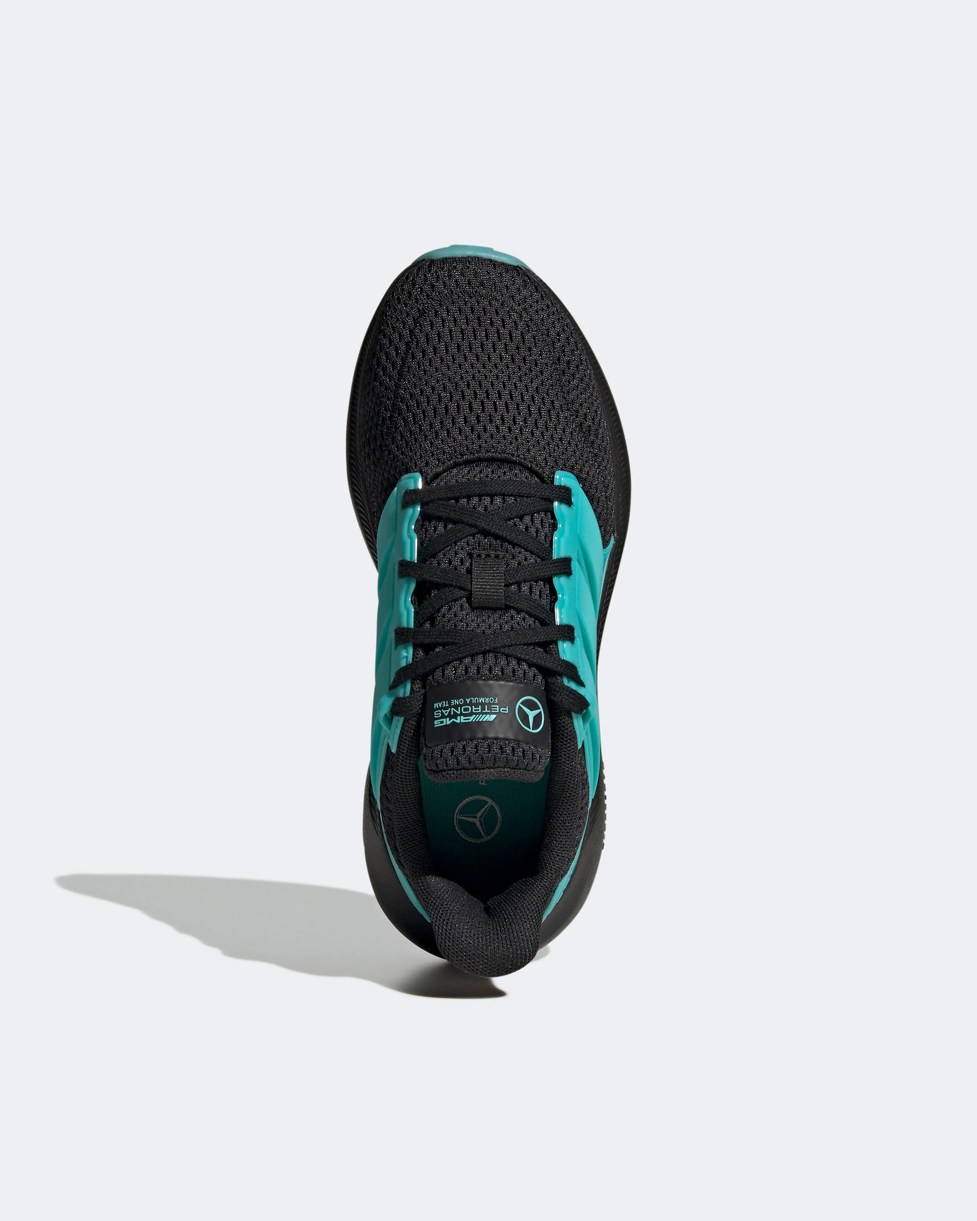 Juniors Ultimashow 2.0 Shoes Black/Teal - Image 2