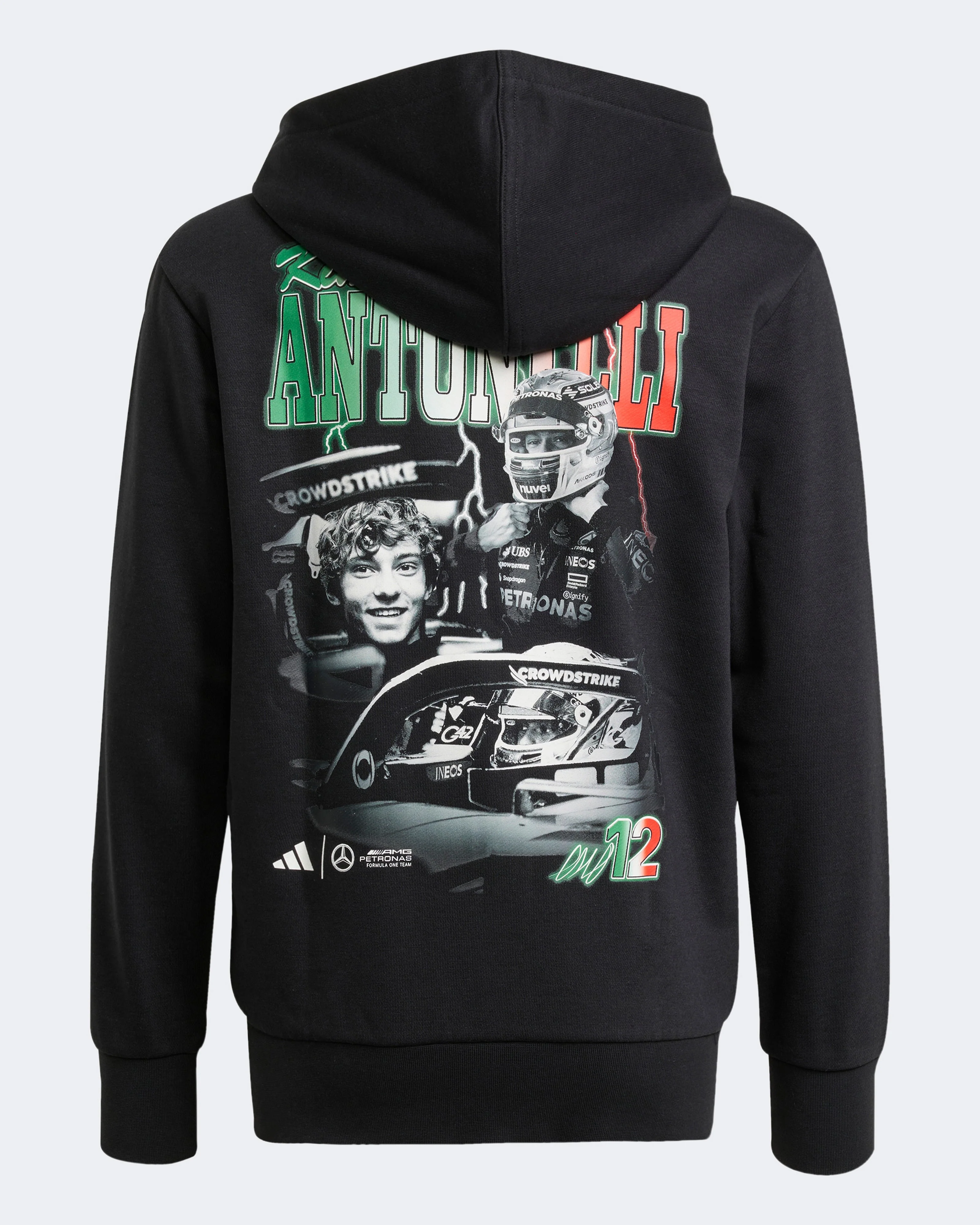 Kids Kimi Antonelli Graphic Hoody Black - Image 2