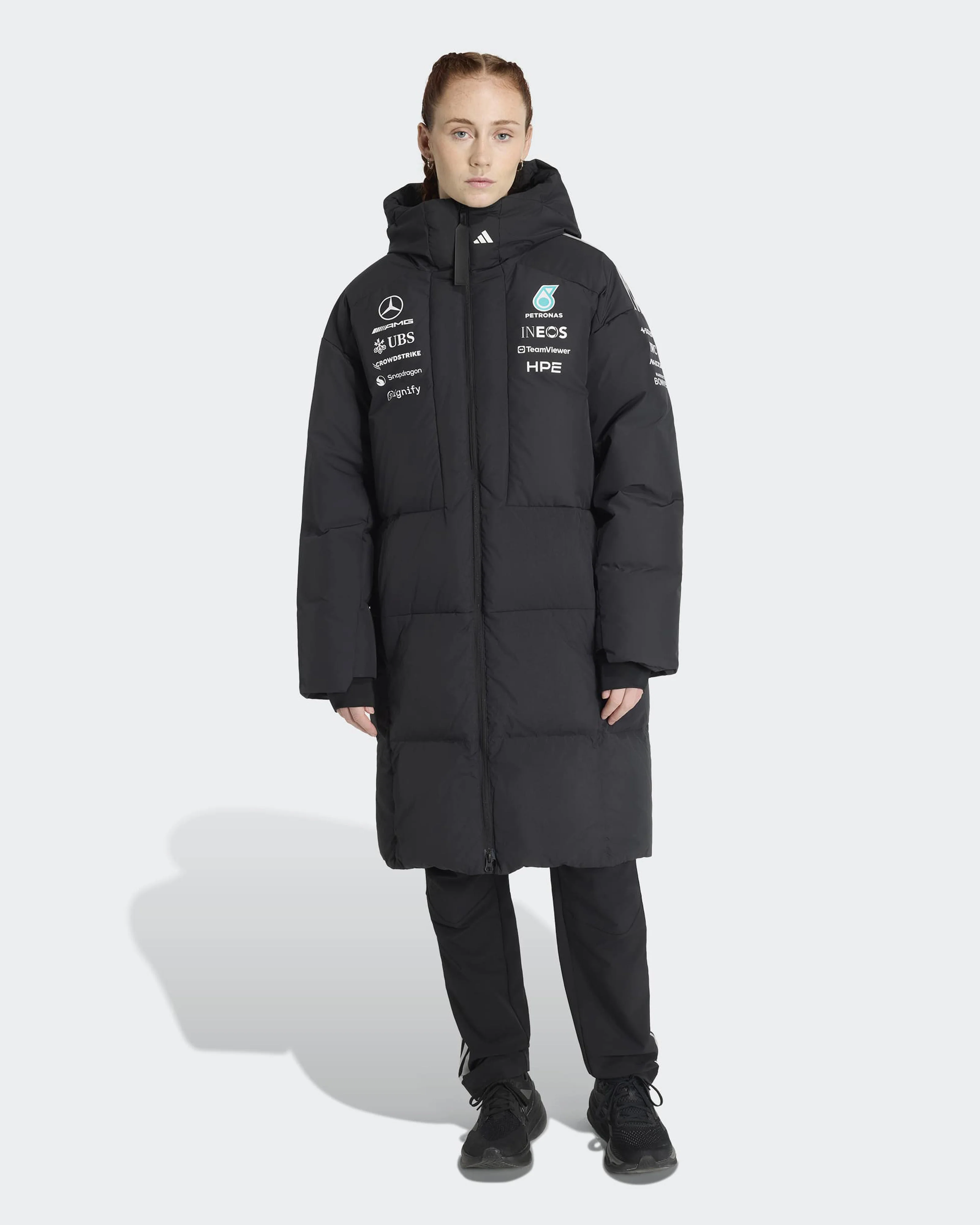 Womens 2026 Team Winter Jacket Black